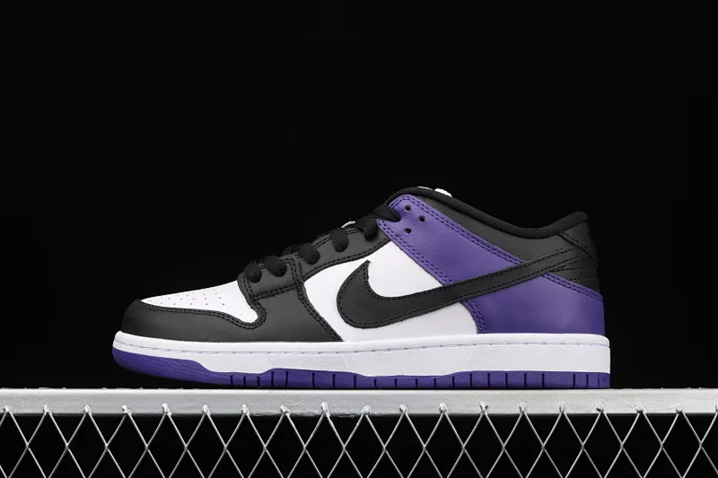 All Categories Nk SB Dunk Series Nk SB Dunk Low Low-top Sneakers #ZG Version Nk SB Dunk Low "Court Purple" Black Purple North Carolina Blue Low-top Casual Sports Skateboard Shoes BQ6817-500